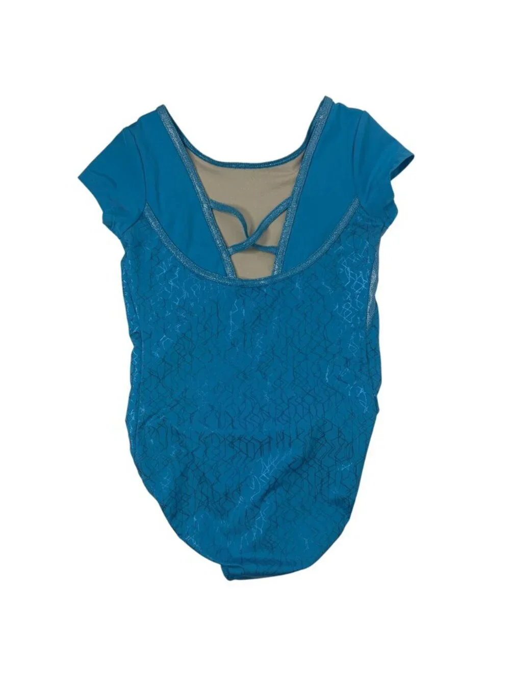Capezio Future Star Blue Dance Leotard Size Child Small